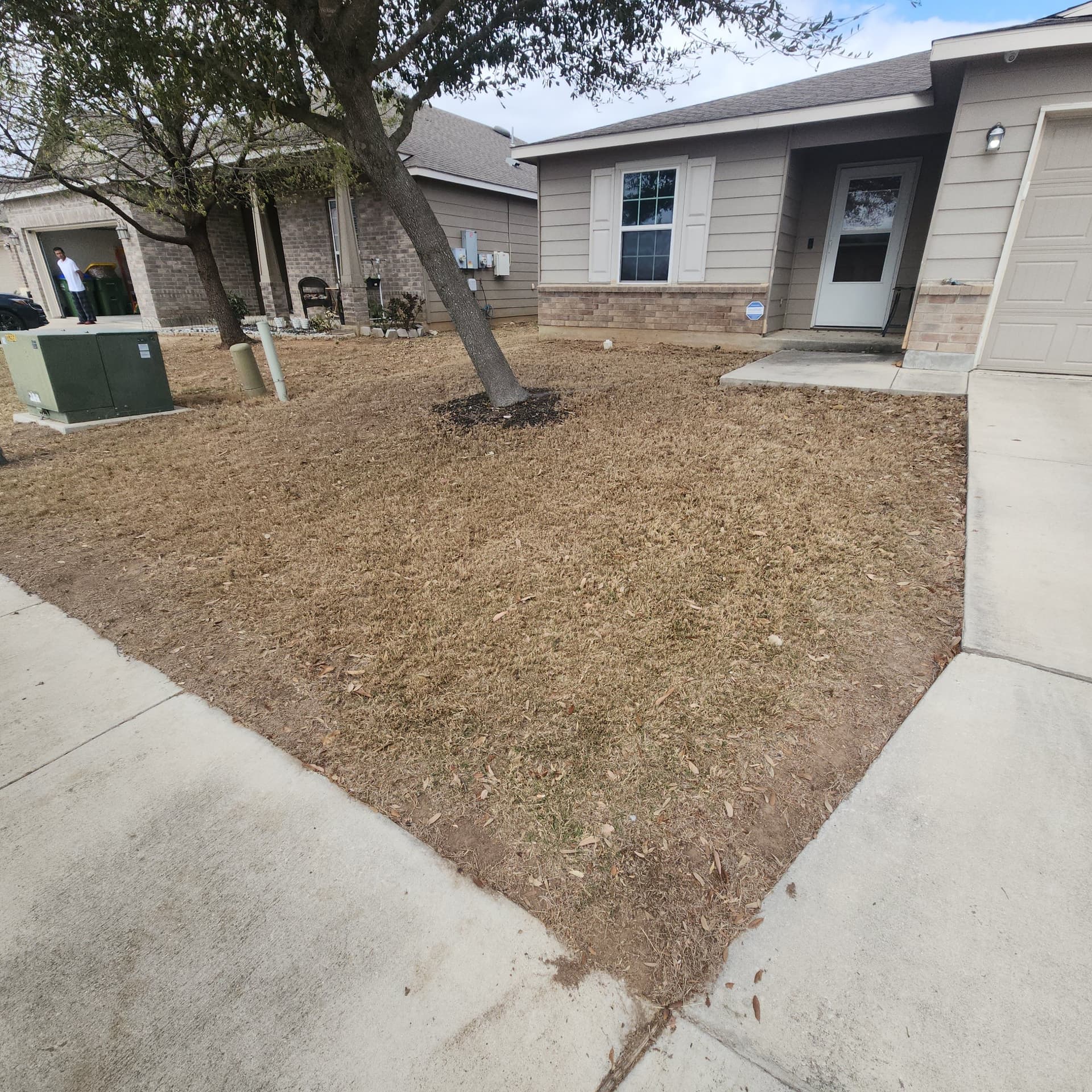 Gallery photos for Custom Flower Bed Installation in Selma TX: Image #1